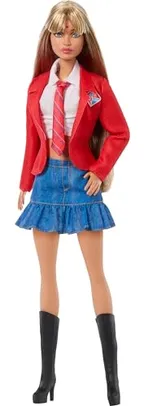 Barbie, Boneca Mia Inspirada em Rebelde & RBD, Vestindo Uniforme Escolar Removível com Bota e Gravata, Para Idades acima de 3 anos