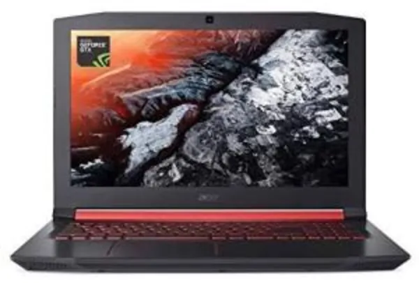 Notebook Gamer Acer Intel Core i5-7300HQ 8GB 1TB Placa GTX1050 4GB Tela 15,6" Windows 10 Aspire Nitro 5 50U2