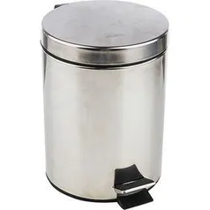 [R$32 com Ame] Lixeira de Inox 5L - R$38