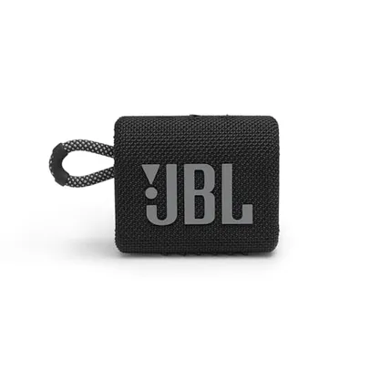 JBL, Caixa de Som Bluetooth, Go 3, Ultraportátil - Preta