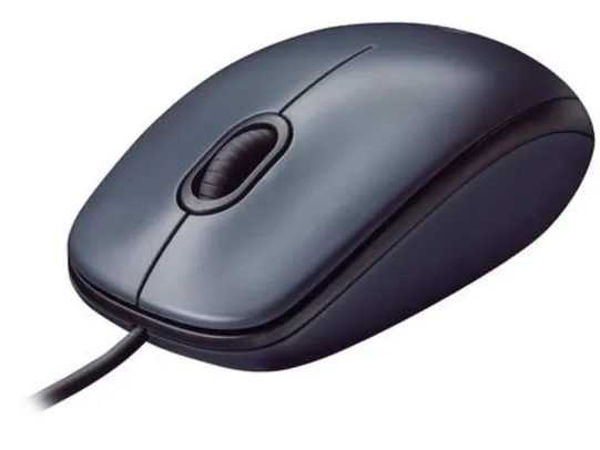 Mouse Logitech Óptico 1000DPI 3 Botões M90 | R$21