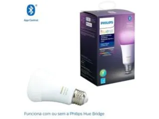 Lâmpada Philips Hue White & Color 9W E27 220V | R$ 275