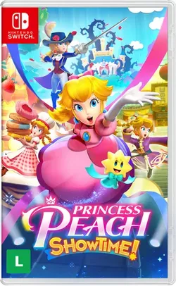 Jogo Princess Peach Showtime Nintendo Switch Midia Fisica