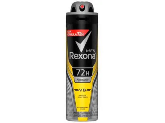 Desodorante Rexona Motion Sense V8 Aerossol - Antitranspirante Masculino 150ml - Produtos de Higiene - Magazine Luiza