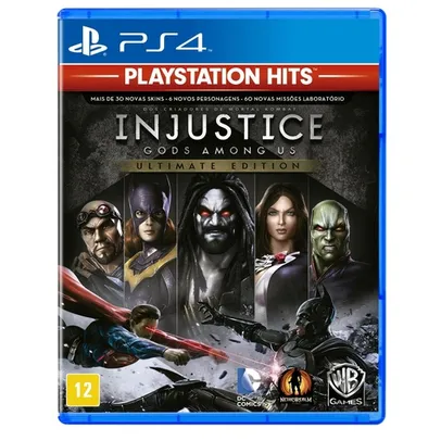 (AME R$20,99) Injustice God Among Us GOTY - PS4