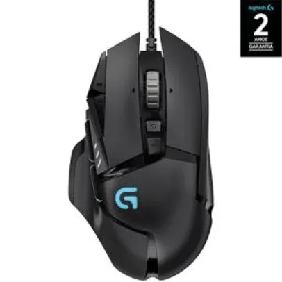 Mouse Gamer G502 Proteus Spectrum 12.000 DPI - Logitech G - R$162 (R$138 com AME)