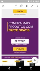 Frete grátis em vários produtos Compra Certa