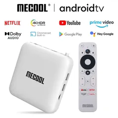 [TAXA INC+MOEDAS - R$185]  TV Box Mecool KM2 4K 2/8GB Amlogic S905X2, 2.4G 5G WiFi Dolby Atmos, Certificação Google