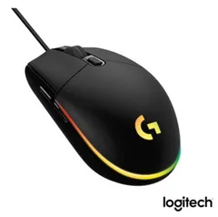 Mouse gamer Logitech G203 RGB (com lightsync)