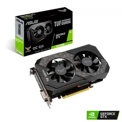 Placa de Vídeo ASUS TUF Gaming NVIDIA GeForce GTX 1660 SUPER, 6GB GDDR6, 192Bit, TUF-GTX1660S-O6G-GAMING | R$1.699