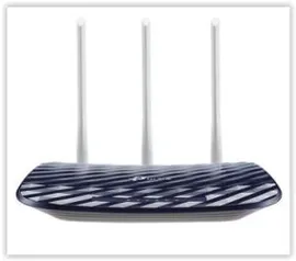 Roteador Wireless TP-Link AC750 Archer C20 300Mbps.- 433Mbps por R$ 100