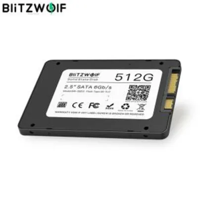 Blitzwolf BW-SSD3 512gb | R$430