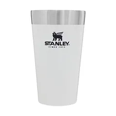 Copo Stanley Classic Stay Chill Copo Isolado a Vácuo, 16oz Aço Inoxidável Parede Dupla Copo de Metal Resistente, Seguro para Lava-louças, Polar