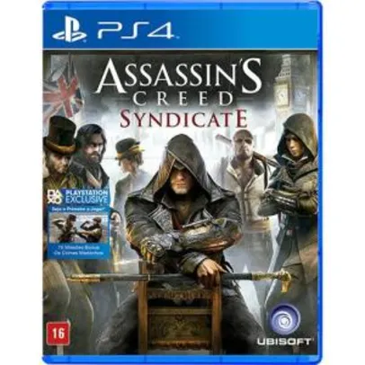Assassins Creed Syndicate - PS4 - R$45 (Cartão Americanas)