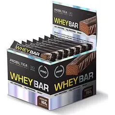 [PRIME] Whey Bar (Caixa 24 Barras) - Probiotica Sabor Chocolate