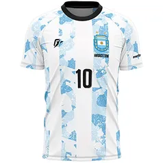 Camiseta Filtro UV Argentina Copa Torcedor brasil