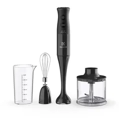 Mixer Electrolux 3 em 1 Preto 400W com Tecnologia TruFlow (EIB10) - Misturador, Batedor e Triturador