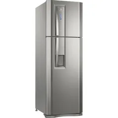 Geladeira/Refrigerador Electrolux Duplex TW42S Top Freezer com Dispenser De Água 382L Inox