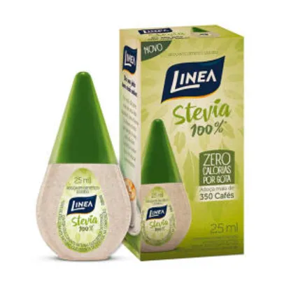 Adoçante Linea Stevia Gotas com 25ml - R$6