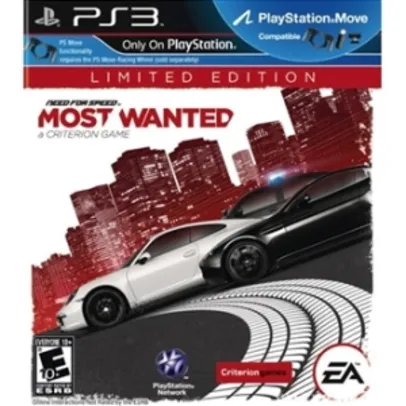 [Best Plus] JOGO NEED FOR SPEED MOST WANTED LIMITED EDITION PS3 SONY EA GAMES por R$ 86