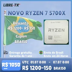 [BRASIL] Processador Ryzen 7 5700X CPU AMD para Jogos Soquete AM4