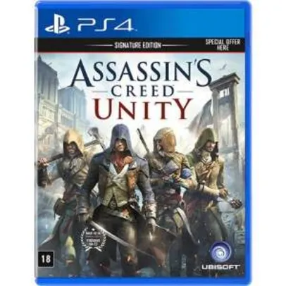 [Submarino] Assassin's Creed Unity: Signature Edition - PS4 por R$79