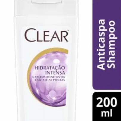 Shampoo Clear Hidratação Intensa 200ml | R$12