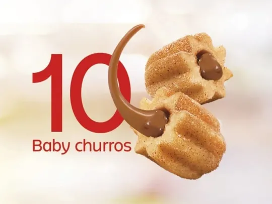 10 mini churros do habbibs no iFood