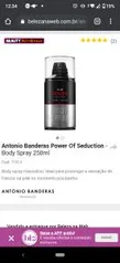 Antonio Banderas Power Of Seduction - Body Spray 250ml