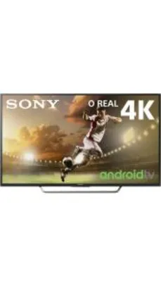 Smart TV LED 65” Sony 4K/Ultra HD KD-65X7505D - Conversor Digital Wi-Fi 4 HDMI 3 USB DLNA
