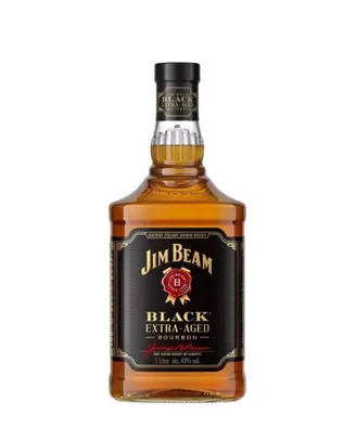 Jim Beam Black Extra Aged Bourbon Whisky Americano 1000ml