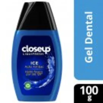 [6un] Pasta de Dente Closeup Liquifresh Ice em Gel 100g (2,75 cada)