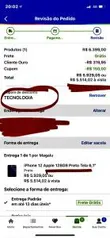 CLIENTE OURO - iPhone 12 Apple 128GB Preto Tela 6,1” R$5654