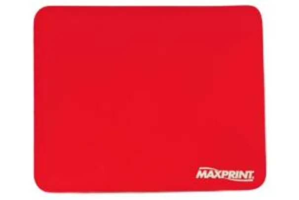 [Prime] Mousepad vermelho Max print | R$4