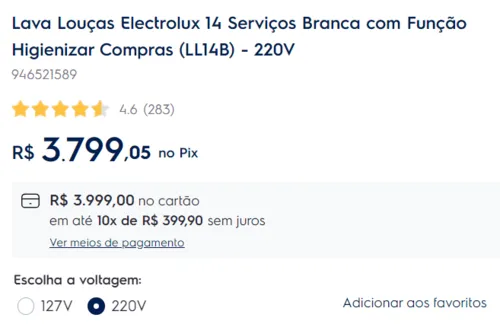 Imagen na descrição da promoção