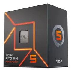 Processador gamer AMD Ryzen 5 7600 em 10x