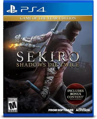 Sekiro: Shadows Die Twice  Game of the Year Edition Activision PS4 Físico