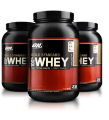 OPTIMUM NUTRITION 100% WHEY GOLD STANDARD - R$ 139,50