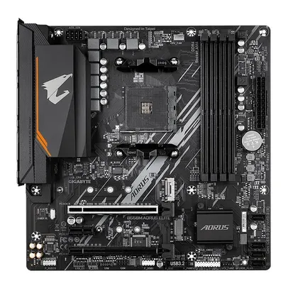 PLACA MAE GIGABYTE B550M AORUS ELITE DDR4 SOCKET AM4 CHIPSET AMD B550