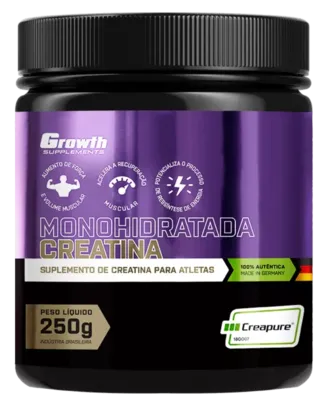 Creatina (250g) (Creapure®) - Growth Supplements 