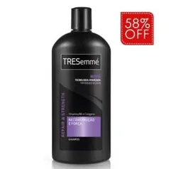 [Lojas Rede] Shampoo TRESemmé Reconstrução e Força, 400ml - R$5