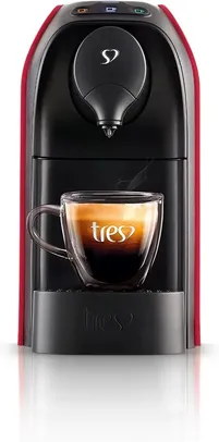 (APP) Cafeteira Espresso Passione Automática - TRES 3 Corações - Vermelha 