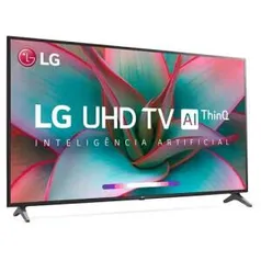 Smart TV LED 50" UHD 4K LG 50UN7310PSC Wi-Fi, Bluetooth, HDR, Inteligência Artificial ThinQ AI | R$ 2299