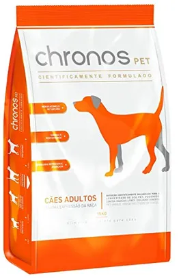 Ração Super Premium Chronos para Cães Adultos Raças Grandes, 15kg