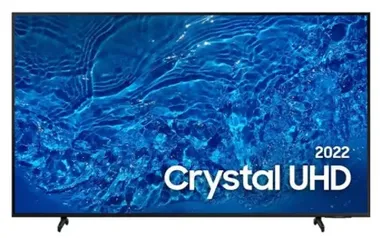 Samsung Smart TV 50" polegadas Crystal UHD 4K 50BU8000 2022 + Soundbar HW-A555 410W