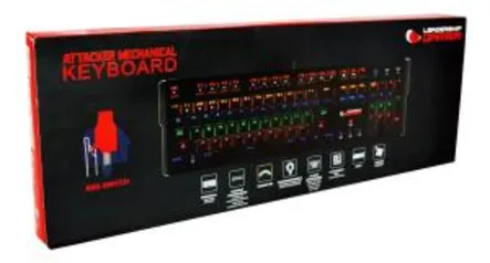 [PRIME] Teclado Mecânico Leadership Attack Tcg-0480 Switch Red | R$ 149