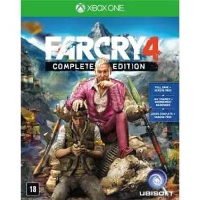[Ponto Frio] Jogo Far Cry 4: Complete Edition - Xbox One por R$ 90