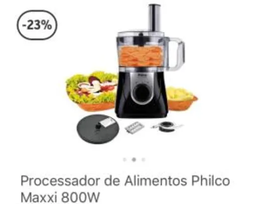 Processador Philco Maxxi - Preto | R$99