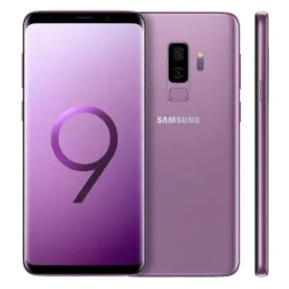 Smartphone Samsung Galaxy S9+ Dual Chip, Câmera Dupla 12MP, 6GB RAM e Processador OctaCore, 128GB, Ultravioleta, Tela Infinita 6.2"