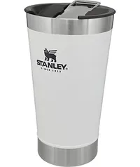 [Prime] Copo Térmico de Cerveja Stanley com tampa e abridor – Aço Inox e Parede Dupla - 473ML